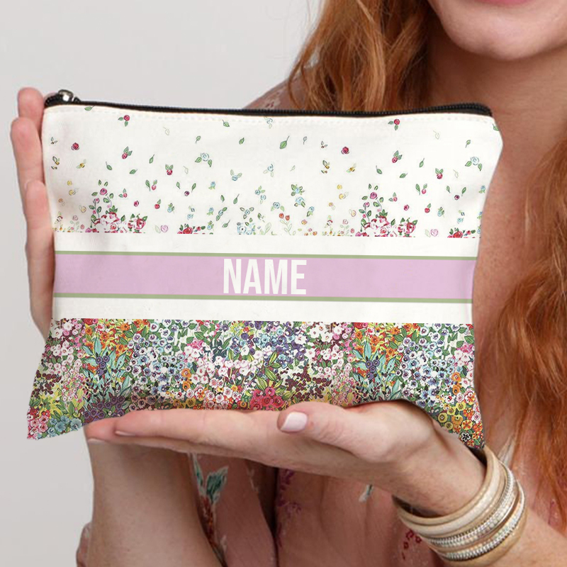 Luxury Bags Brand Names - Özel ad kozmetik çantası Trendy kadınlar