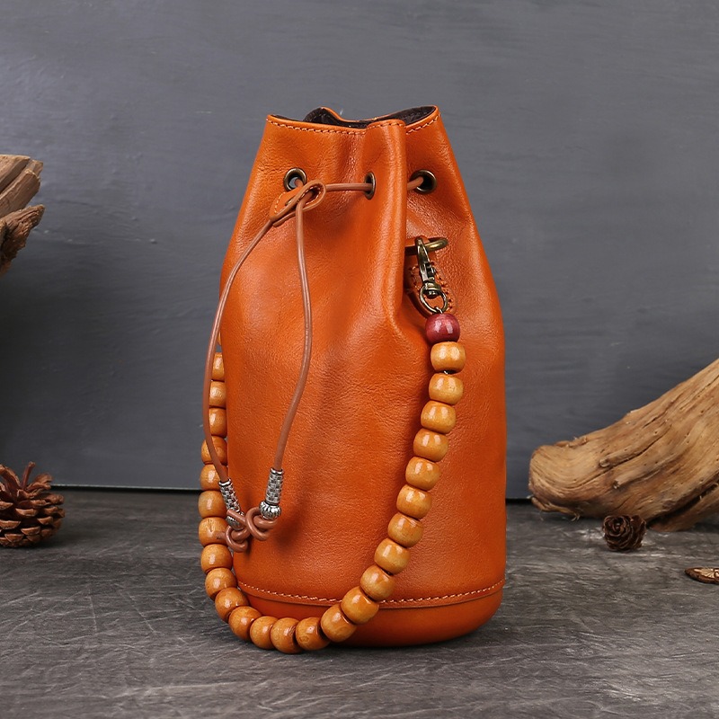 Luxury Bags Everyday - Kadınlar için Vintage Mini Kova Çanta,