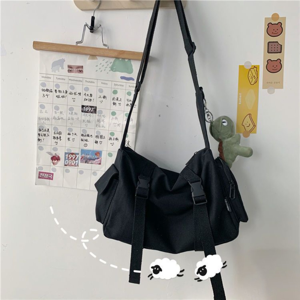 Siyah Crossbody çanta kadın ta - Canvas Tote Designer incelemesi ve fiyatı