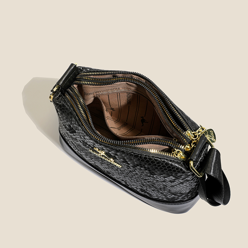 Yılan Desenli Omuz Çantası Kad - Luxury Bags Girls incelemesi ve fiyatı