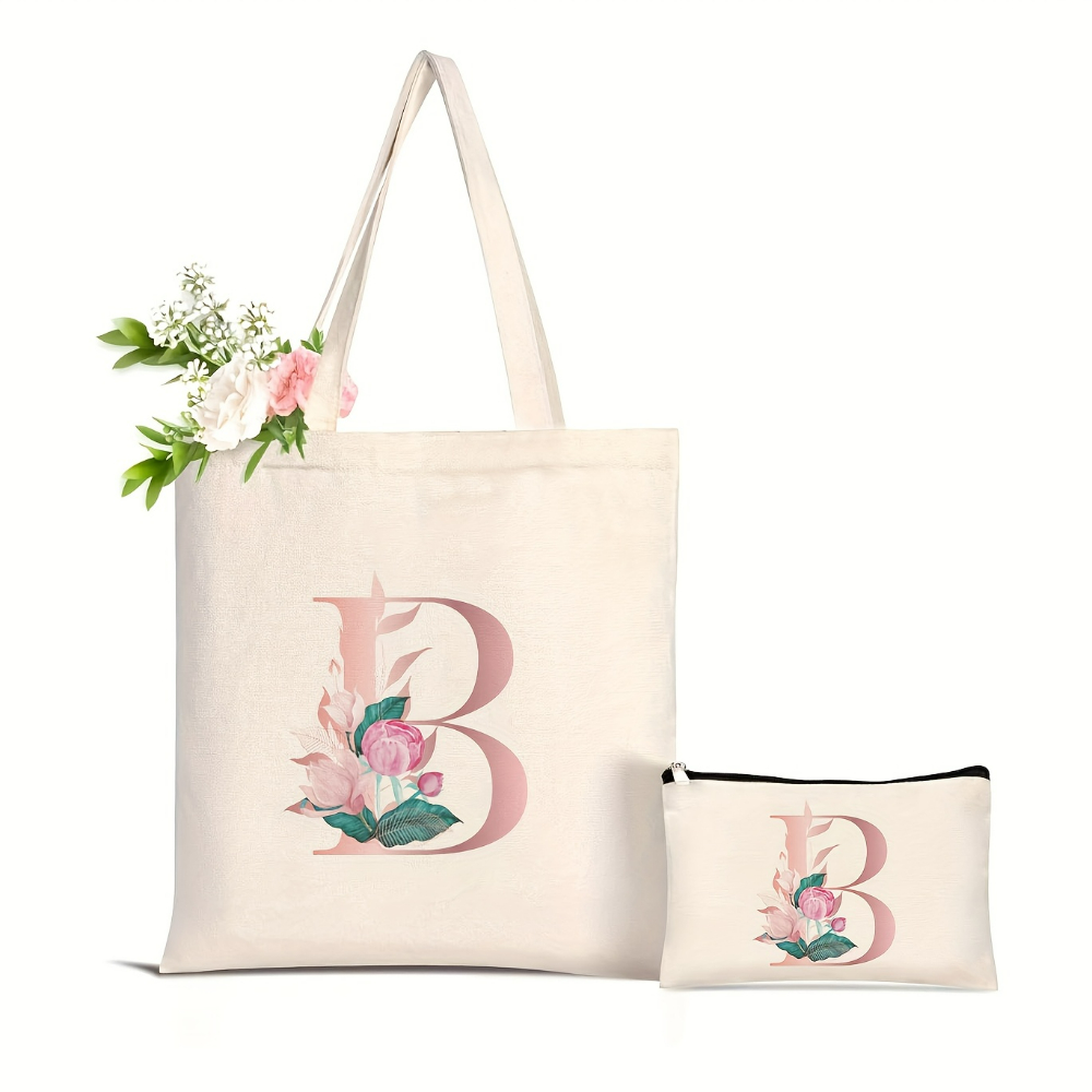 1 adet Çiçek Desenli Aşk Mektu - Canvas Tote Designer incelemesi ve fiyatı