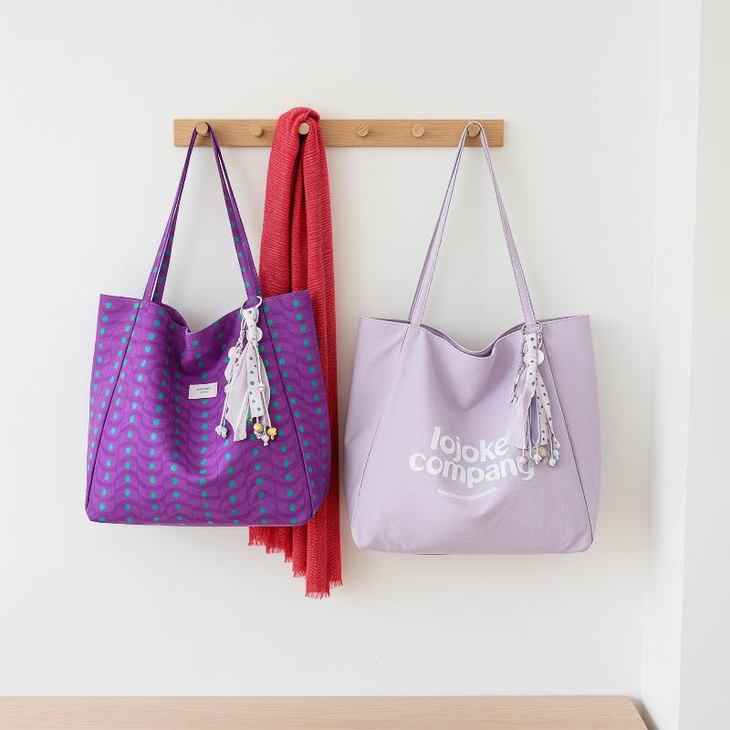 1 adet büyük kapasiteli kore k - Canvas Tote Designer incelemesi ve fiyatı