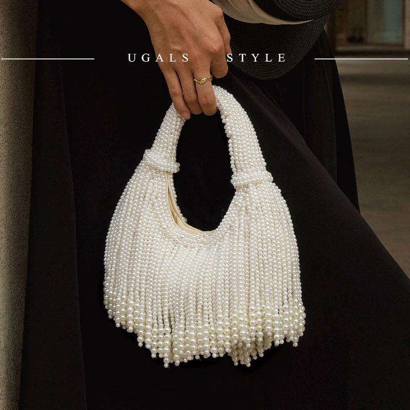 Tasarım Saplı İncili Abiye El  - Luxury Bag Collection incelemesi ve fiyatı